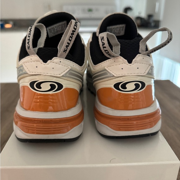 SALOMON ACS PRO SNEAKERS VANILLA ICE/LUNAR ROCK/TOMATO CREAM - Picture 4 of 8